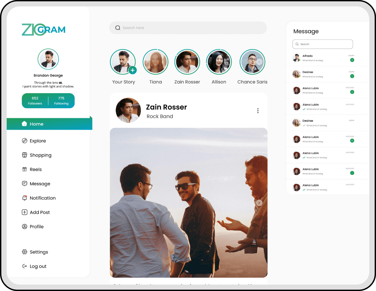 Social Feed & Posts